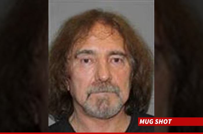 Black Sabbath's Geezer Butler's Mug Shot