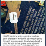 Dimebag Darrell Abbott's Grave Allegedly Vandalized By Metal Singer, Band Claim It's A Hoax