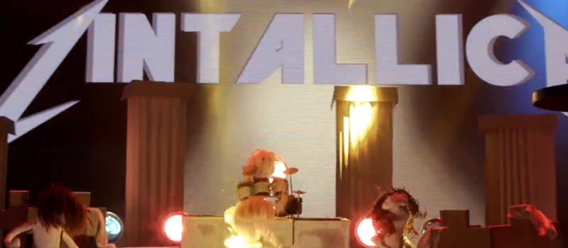 Metallica And Sock Puppets Meet For "Master Of Sock Puppets"