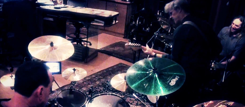 Tool's Danny Carey Jams With Rush's Neil Peart At Stewart Copeland's Studio