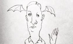 Limp Bizkit's Wes Borland Illustrates The Sad Tale Of Avenged Sevenfold's Deathbat Logo