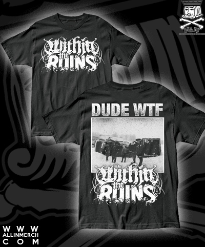 Within The Ruins' Van Flip Becomes A T-shirt