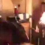 Church Tongue Guitarist Gets Lit On Fire At House Show With Vanna & Beartooth