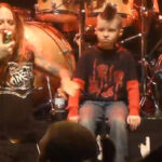 Coal Chamber Bring Young Fan Onstage For "Sway" In Worcester, MA