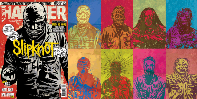 Slipknot Get Illustrated By 'The Walking Dead' Artist For Metal Hammer