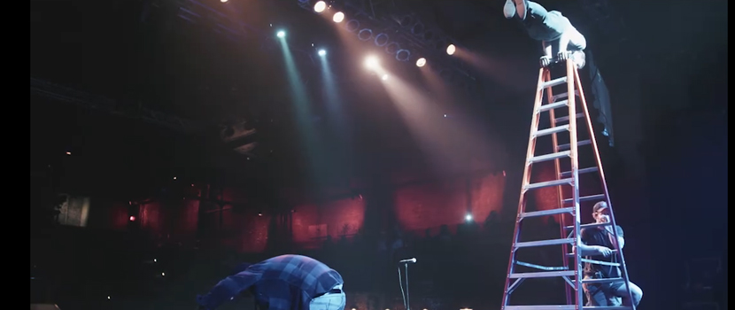 Circa Survive's Recent NY Show Involved A Very Tall Ladder