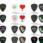 The History Of Deftones Guitar Picks: 1996 - 2014