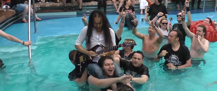 DragonForce Guitarist Performs "Through The Fire And Flames" Underwater