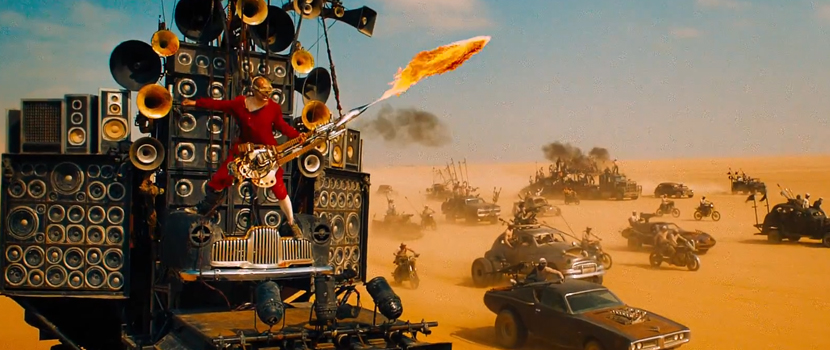 Actor Tom Hardy Says 'Mad Max: Fury Road' Is "Like Cirque du Soleil Meets Fucking Slipknot"