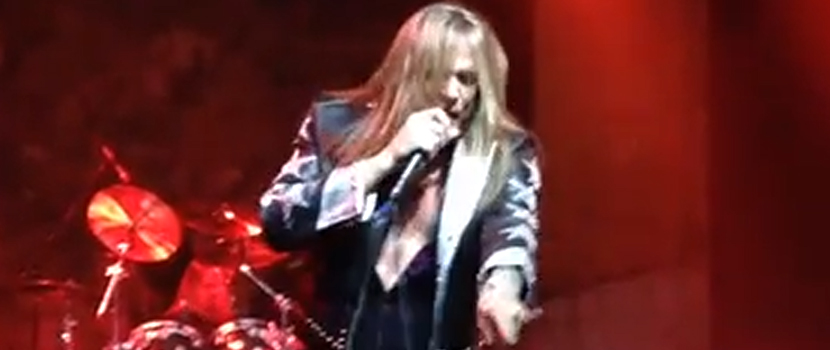Sebastian Bach Takes A Tumble Onstage In Beverly Hills, CA