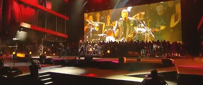 Metallica Had A Lot Of Fans Onstage With Them Last Night, Pro-Shot Footage Available