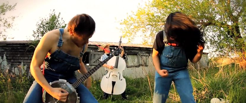 Metallica's "Battery" Covered On Banjo & Upright Bass By Rob Scallon