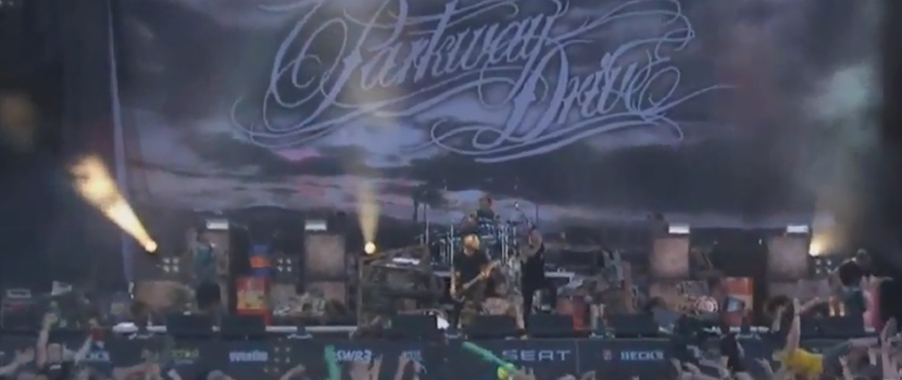 Parkway Drive Cover Rage Against The Machine's "Bulls On Parade", Pro-Shot Footage Posted