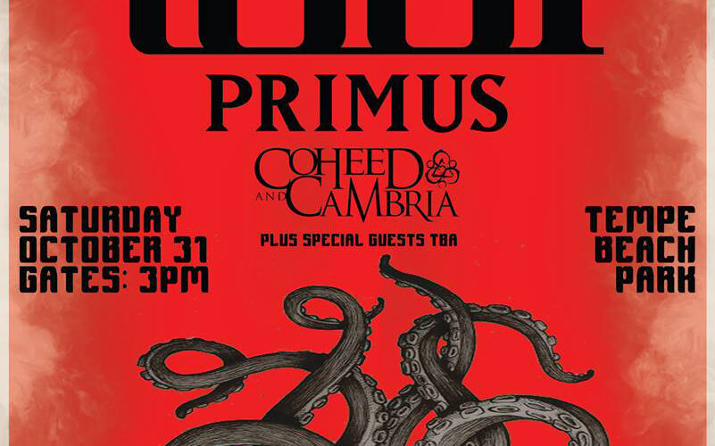 Tool, Primus And Coheed & Cambria Announce Halloween Show