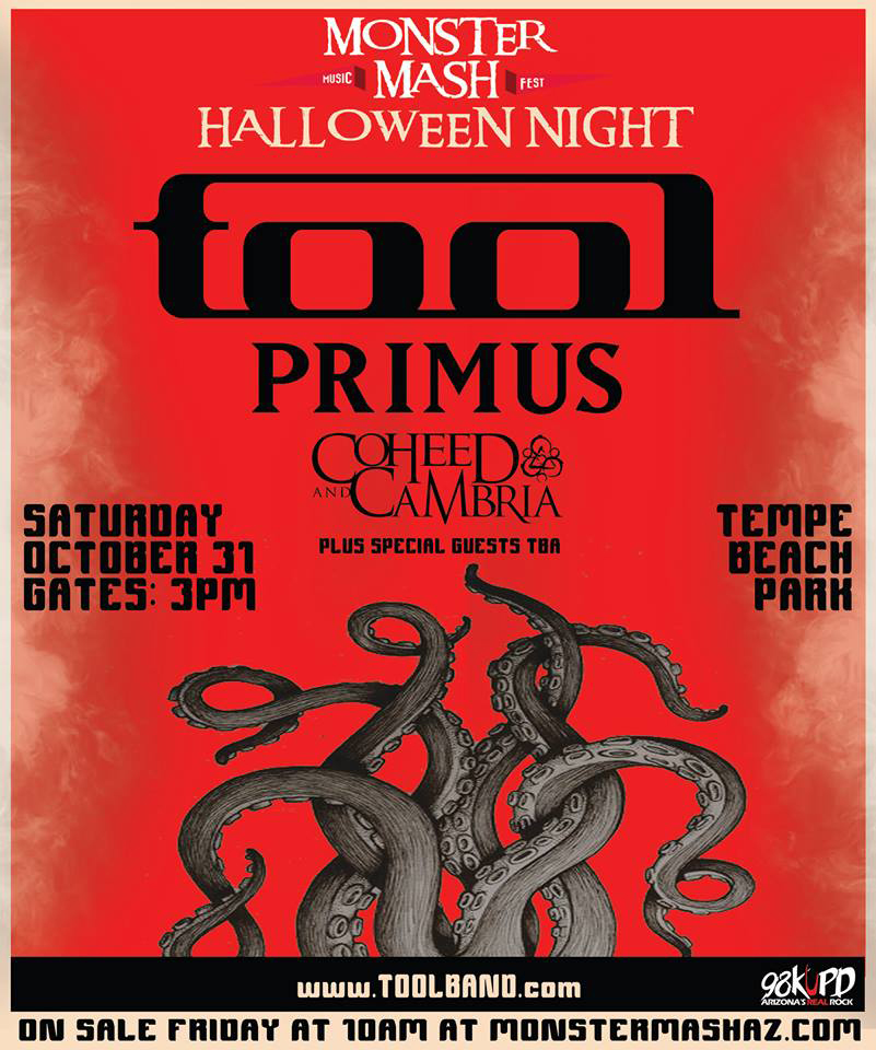 Tool, Primus & Coheed And Cambria