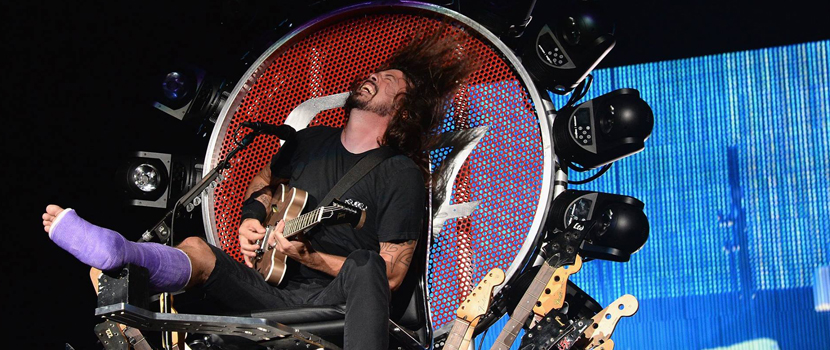 Foo Fighters' Dave Grohl Touring On A 'Game Of Thrones'-Inspired Throne
