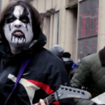 Metal Comedian Dave Hill Goes Black Metal Street Busking In NYC