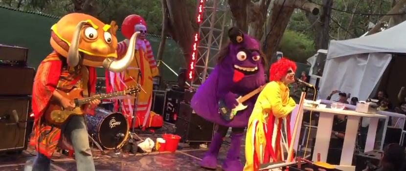 Fast Food Mascots Meet Grim Fates In Mac Sabbath's "Pair-A-Buns" Video