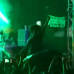 Watch Monuments' Singer Perform Live From A Crowdsurfing Raft