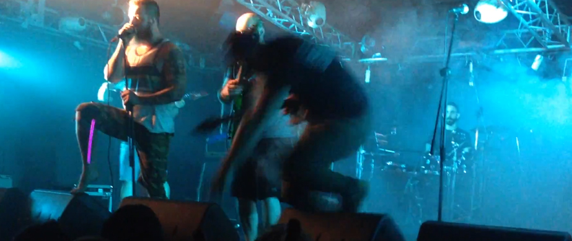 Watch Protest The Hero's Guitarist Tim Millar Fall Off The Stage