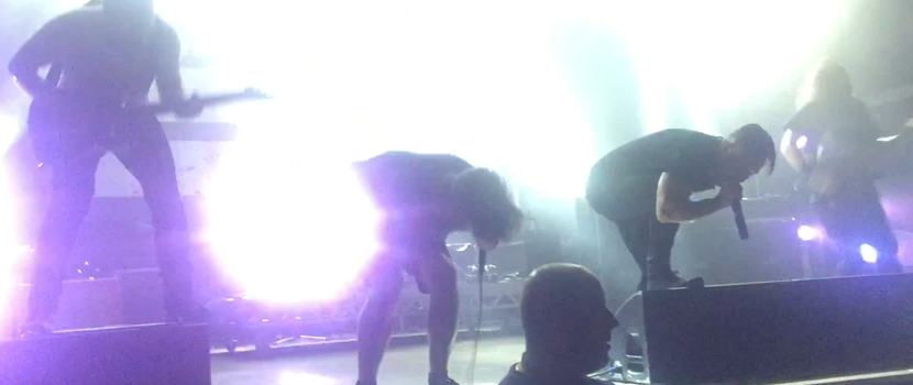Watch Suicide Silence's Eddie Hermida Join The Dillinger Escape Plan Onstage In Hungary