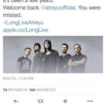 Apple Music Mixed Up Atreyu & Blessthefall On Twitter