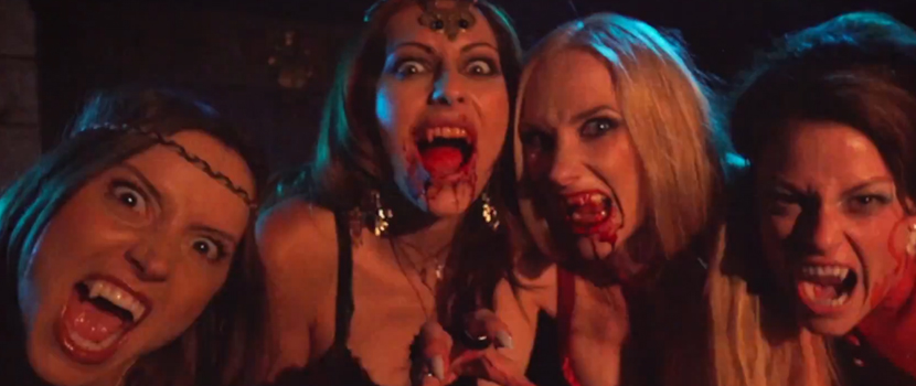 Huntress' New "Sorrow" Music Video Is Pretty Much A Sexy Horror B-Movie