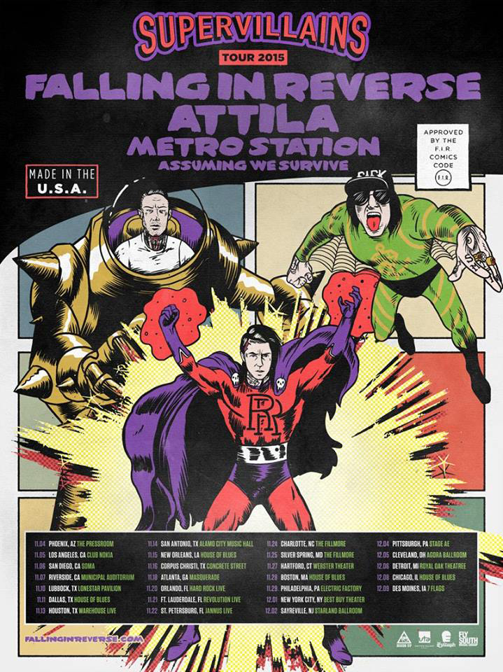 Supervillains Tour
