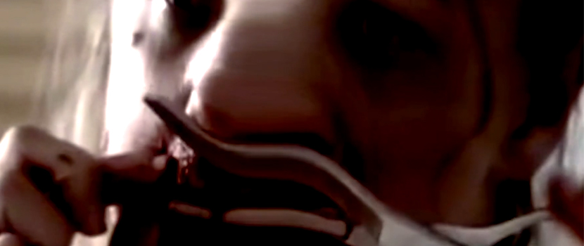 Abigail Williams' "Nuummite" Music Video Demonstrates Why Scissors & Lips Don't Mix