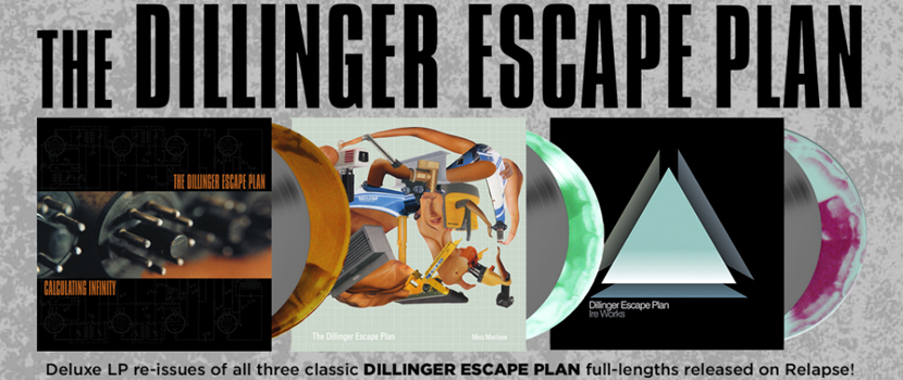 The Dillinger Escape Plan Vinyl Reissues Coming In November