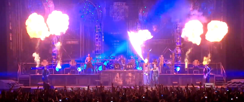 Rammstein Post "Benzin" Live Footage From "In Amerika" Blu-ray/DVD