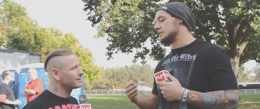 Here's Slipknot's Corey Taylor And WWE's Baron Corbin Trash Talking Each Other