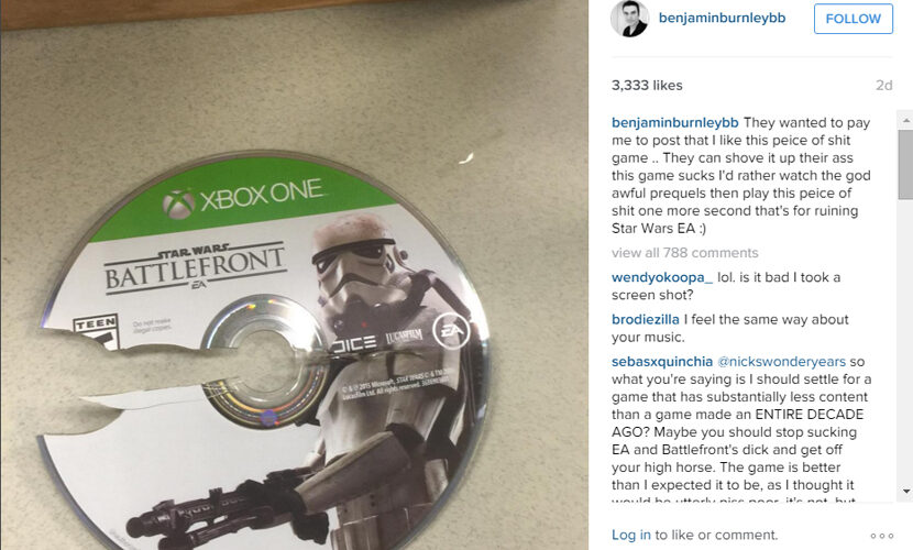 Don't Pay Breaking Benjamin's Ben Burnley To Promote Your Video Games