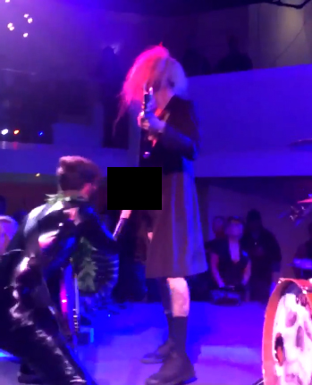 Chelsea Grin Put A Fake Penis To Use During Their Halloween Set