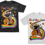 Here's Devil You Know In Cartoon Form Riding A Tiger On A Rainbow