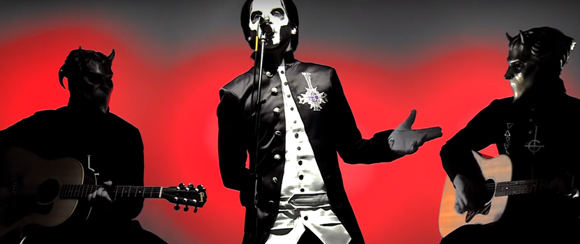Footage Of Ghost's Acoustic In-Studio Performance Of "Jigolo Har Megiddo" Released