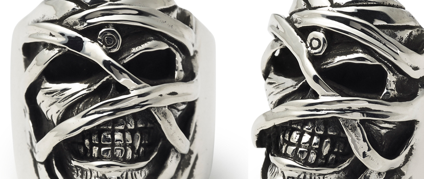 Iron Maiden's 'Powerslave Eddie' Ring Now Available