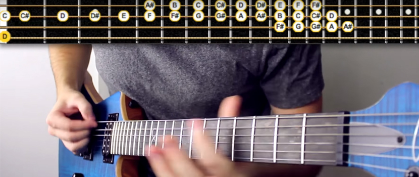 Here's A Metal Song That Uses Every Fret On Every String Without Chords