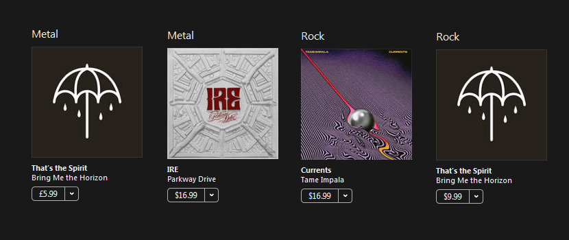 Apple Music's Best Of 2015 Awards Are A Mess, Forget Metal Exists In The U.S. & Canada