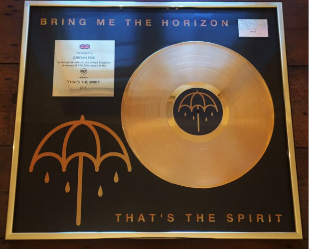 Bring Me The Horizon's "That's The Spirit" Goes Gold