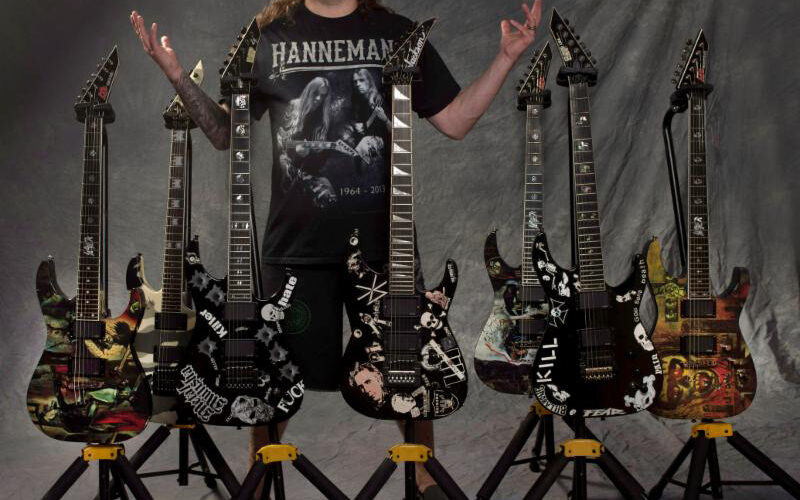 Broken Hope's Jeremy Wagner Acquires The Guitars Of Slayer's Jeff Hanneman's, Using Them On New Album