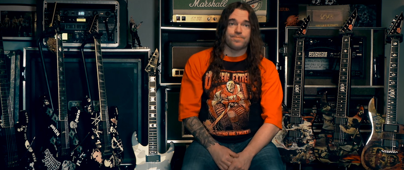 Take A Video Tour Of The Guitar Collection Of Late Slayer Guitarist Jeff Hanneman