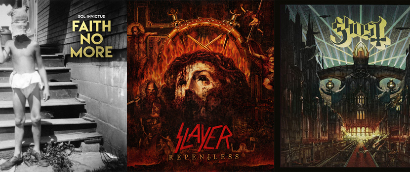 Faith No More, Slayer, Ghost, Etc. Among Revolver Magazine's 'Top 20 Albums Of 2015'