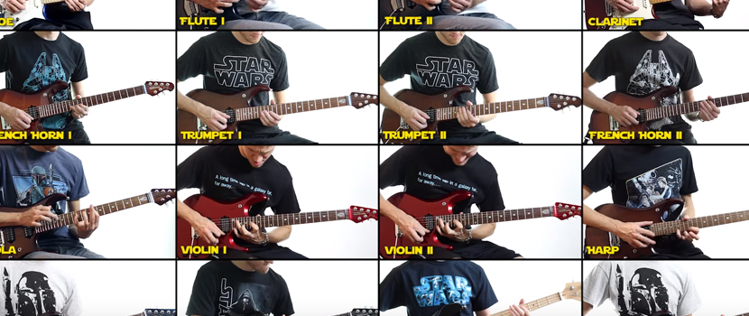 Here's The Theme To 'Star Wars' Played Entirely On Guitars