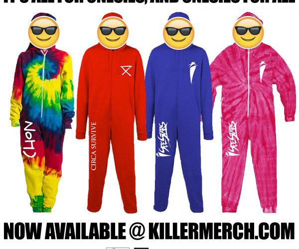 Circa Survive, CHON, I See Stars, Etc. Onesies Now Available