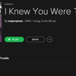 Taylor Swift Appeared On Spotify As A Lostprophets Song