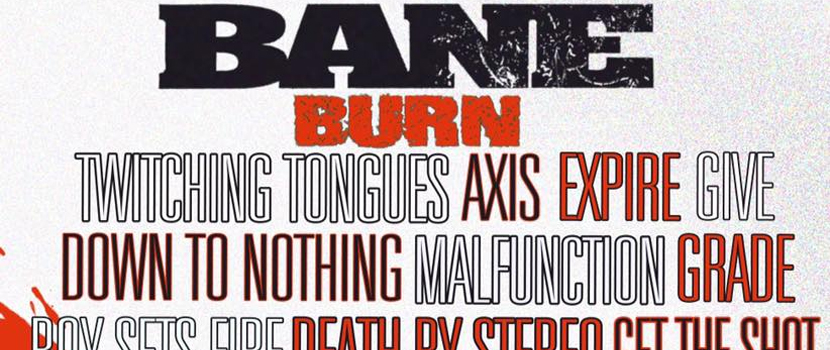 Bane Reveal Venues For Farewell Tour