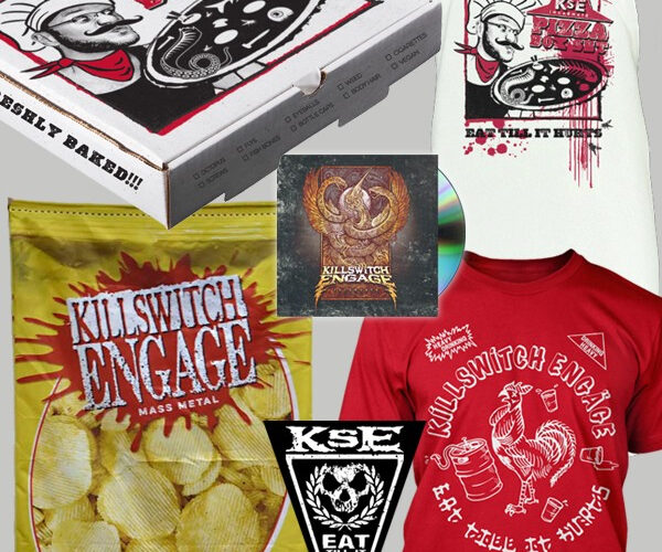 Killswitch Engage Offer Pizza Box, Potato Chip Pillowcase & More With "Incarnate"