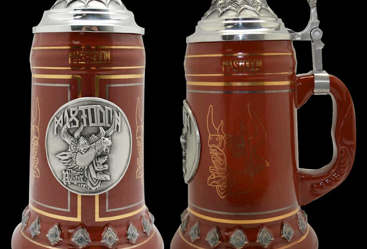 Mastodon Release Beer Stein Inspired By "The Hunter"