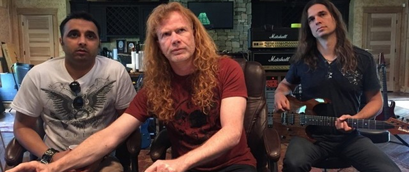 Here's The Story Of A Man Who Paid $5,500 To Hang Out With Megadeth In The Studio